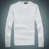 Men's Slim V-Neck Wool Sweater - Autumn/Winter Korean Style, Plush Seahorse Hair, Thick, Trendy