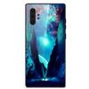 Phone Case For Samsung Galaxy Note 10 Plus Coque Tempered Glass Hard Back Cover For Samsung Note 10 Case Note10+ Funda Bumper