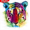 5D DIY Алмазная вышивка Тигр комплект полная дрель Алмазная мозаика животные фотографии из страз ремесленный декор стен искусство