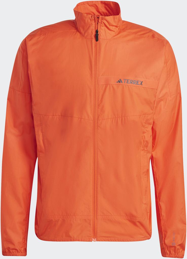 Куртка Adidas Terrex Multi Wind Jacket полуоранжевого цвета