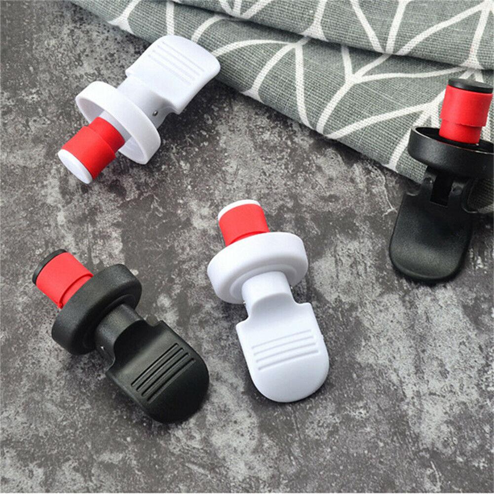 Wine Bottle Stopper Hand Press Seal Cap Beers Cork Plug Lid for Bar Kitchen