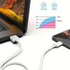 3 шт. 1 шт. для кабеля-зарядного устройства iPhone, кабель данных lightning, оригинальный USB A кабель для зарядки, сертифицированный MFi, подходит для iPhone 13 12 1