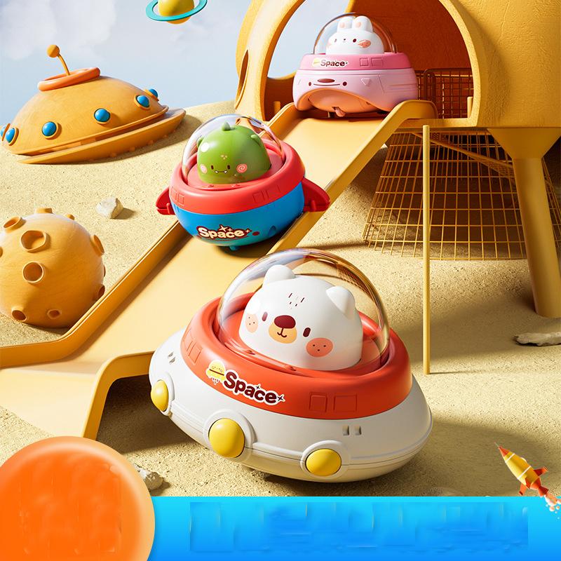 Children Car Toys Space Rocket Inertia Press and Go Car Toy Wind-up Cars Toy for Kids Gift Boy Girl Pull-back Car New Model