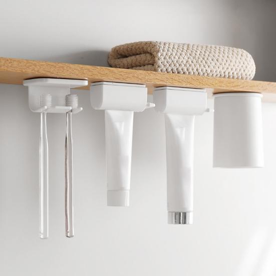 Настенный держатель для зубных щеток Водонепроницаемый Легко устанавливается 45659 Слотов