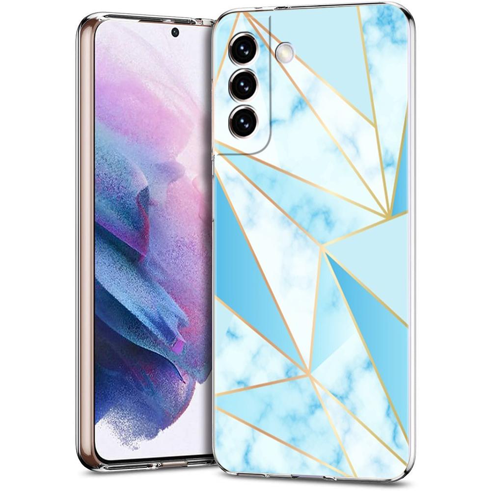 Милый мраморный модный чехол для телефона Samsung Galaxy S24 Plus S23 S22 S21 S20 FE Ultra 5G S10 S10E S9 мягкий прозрачный силиконовый чехол