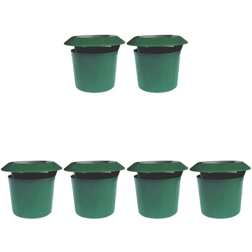 Ловушка для улиток Клетка для слизней Экологичная станция для приманки от вредителей Инструмент для ловли Вредитель-репеллент для животных Защитник сада и фермы Домик-ловушка для улиток