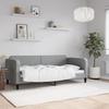 VidaXL Daybed Light Grey 90x190 Cm Fabric 354043