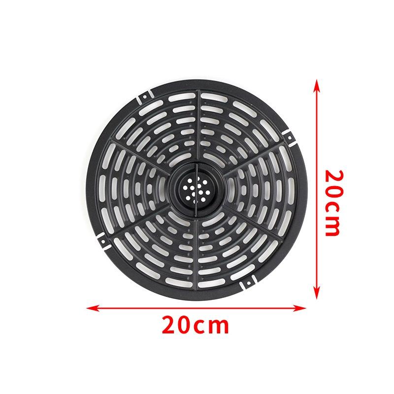 Round Arc-shaped Instant Vortex 4qt Air Fryer Grill Pan Grid Non-stick Easy To Clean