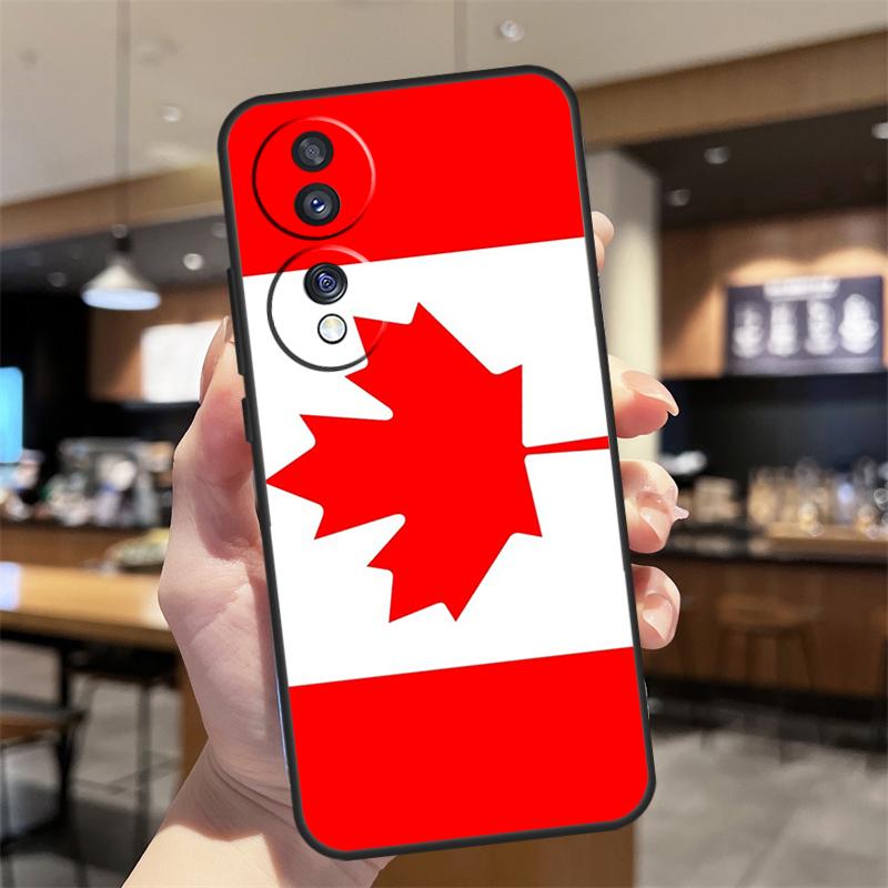 Canada Canadian Flag Case For Honor Magic 8 6 7 Pro Honor Win RT X8b X8c X9a X9b X9c X9d 70 90 200 400 Lite Cover