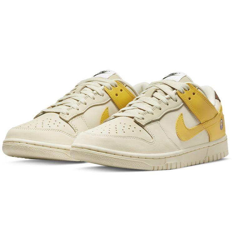 Nike Женские кроссовки Dunk Low LX Banana Cream Coconut-Milk Vivid-Sulfur DR5487-100