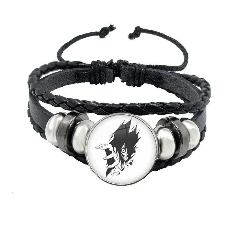 Модный Аксессуар Подарок Для Детей Горячая Крипипаста CREEPY PASTA TICCI TOBY Браслет Стеклянный Кожаный Браслет JEFF THE KILLER