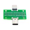 24 Pin Type-C Test Board 2.54mm Pitch USB 3.1 PCB Adapter Type-C Connector Socket  For Data Line