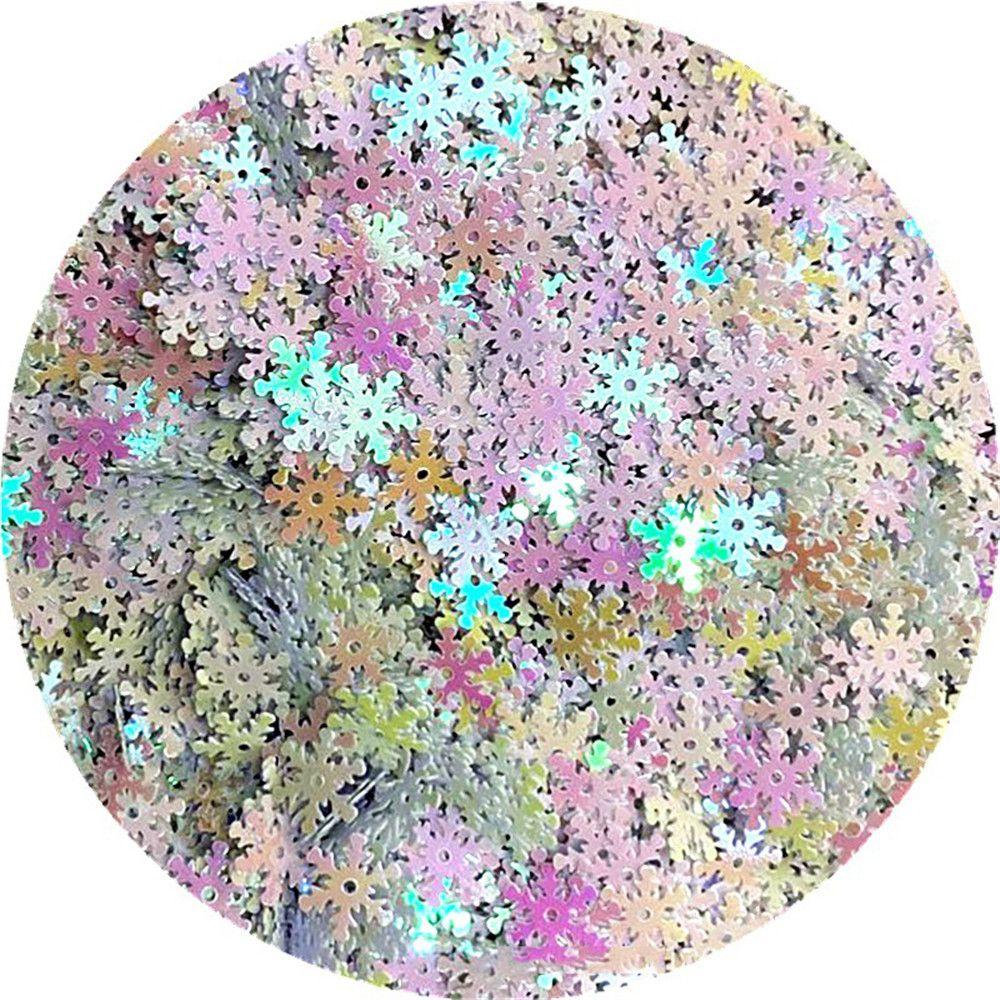Party Decoration DIY Clothing Sewing Accessories Flowers Sequin Snowflake Sequins Glitter Laser