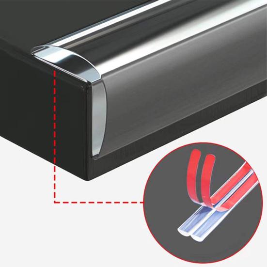 1 рулон безопасности, толстый, полезный, прозрачный, защита для края мебели, шкафа, угловая защита