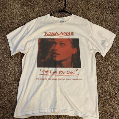 Классическая футболка Fiona Apple Все размеры от S до 5XL SE092 БЕСПЛАТНАЯ ДОСТАВКА Унисекс