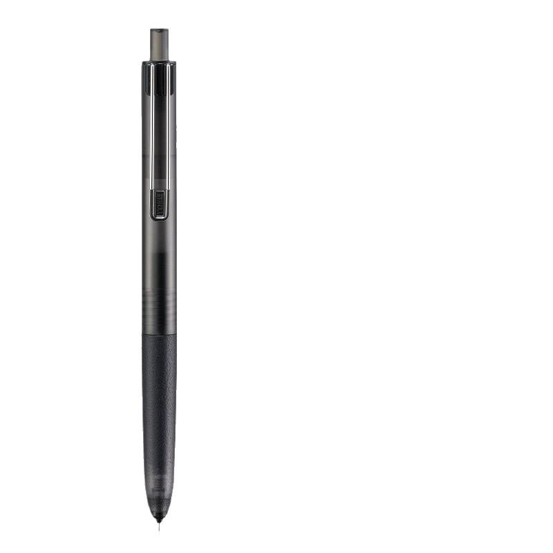 Гелевая ручка TOME TM701, цвет Carbon Black, с нажимным механизмом, 0,5 мм, черные чернила, для экзаменов