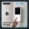 1080P Двусторонняя Умная WiFi Видеодомофонная Камера Беспроводной Аудио Домофон Ночное Видение с Картой SD 64 ГБ Безопасность Дома