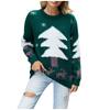 Women's Autumn And Winter Pullover Christmas Tree Holiday Sweater