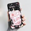 Чехол для ZTE Nubia Z60 Z70 Z70S Z50 Ultra Милое Сердечко Кролик Матовый Черный Мягкий Силиконовый Чехол для Nubia Z60Ultra Fundas Оболочка