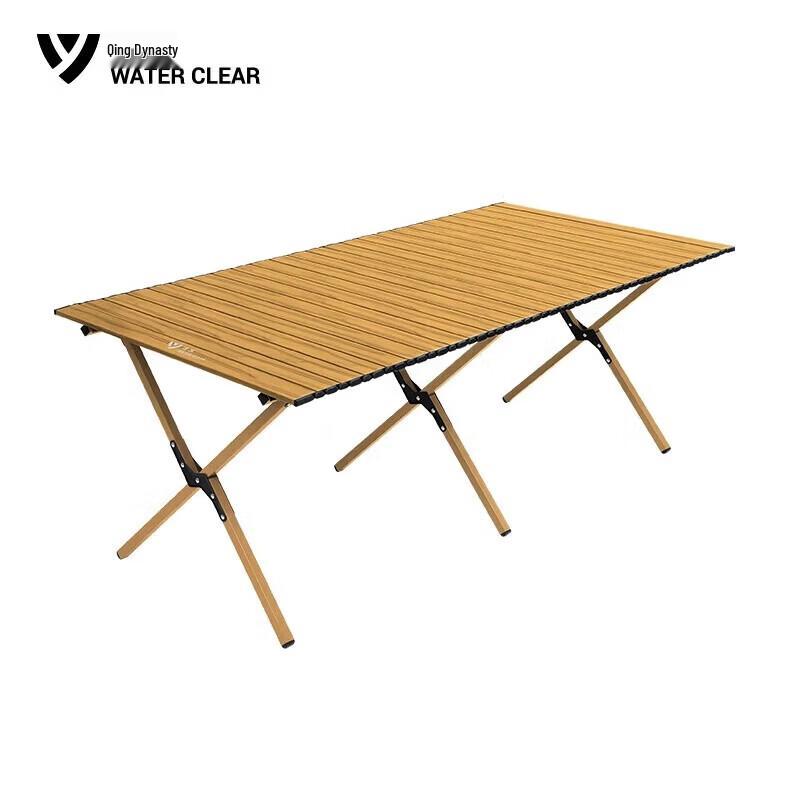 SERIES CLEAR Folding Roll-Up Camping Table