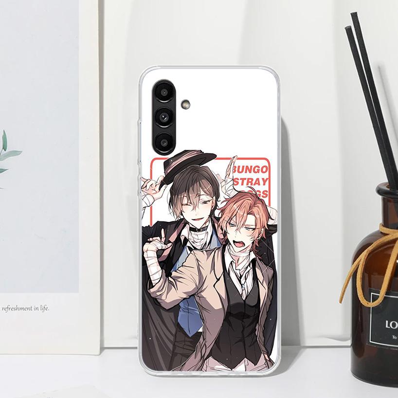 Чехол для телефона Bungo Stray Dogs Double Black для Samsung Galaxy A17 A37 A57 A16 A26 A36 A56 A15 A25 A35 A55 A14 A24 A34 A54 A13 A23