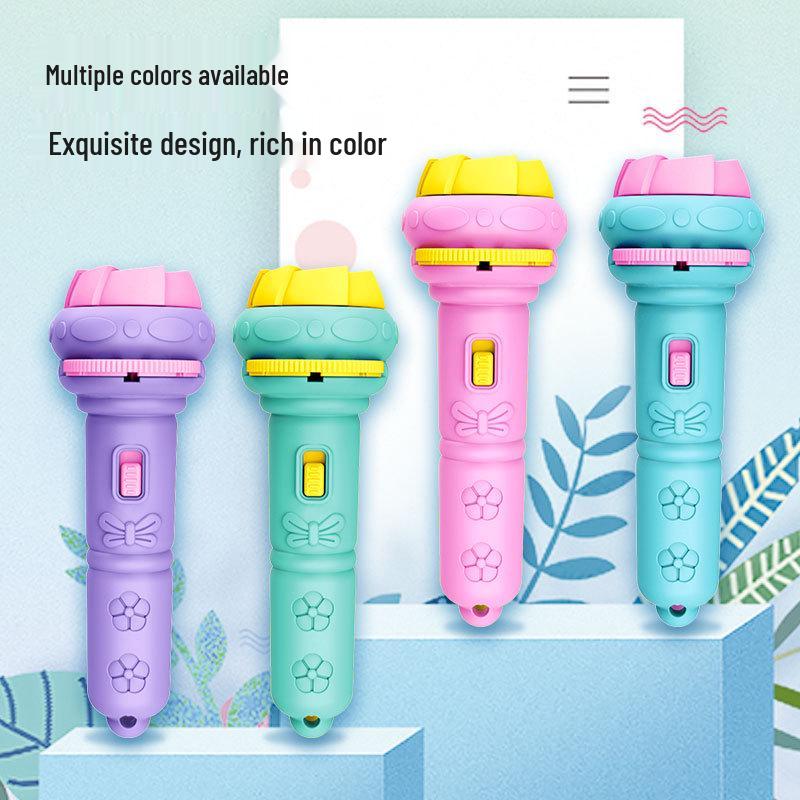 Kids' Educational Luminous Projection Flashlight Toy