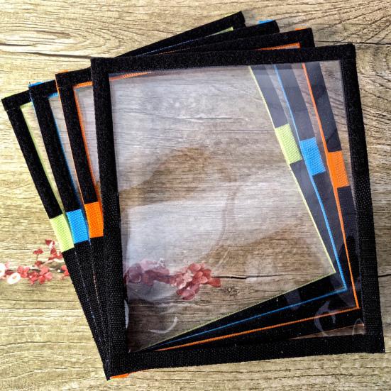 Обертка для рыболовной приманки из прозрачного ПВХ, чехол для крючка удочки, застежка, держатель рыболовной приманки, защитный чехол для хранения рыболовных принадлежностей