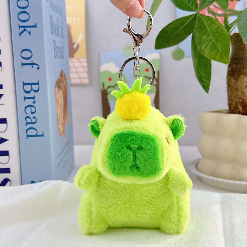 Popular Guinea Pig Plush Keychain - Cute Cavy Backpack Charm & Ornament
