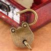 Useful Archaize Mini Lock Padlocks with Key Old Vintage