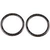 2pcs Air Condition Vent Outlet Ring Decoration Trim Cover for C Class W204 11 13