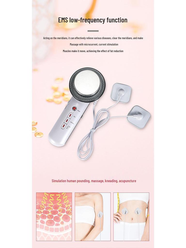 Трансграничный 3-в-1 прибор для похудения: 40k Кавитация, EMS Микротоки, Ультразвуковой Косметологический Аппарат для Домашнего Использования