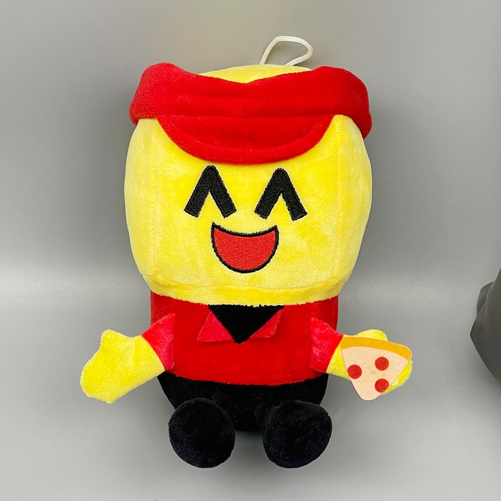 Forsaken Chance & Pizza Plush Toy, Roblox Game Character Stuffed Doll, Soft Cute Plushie Fans Birthday Gift