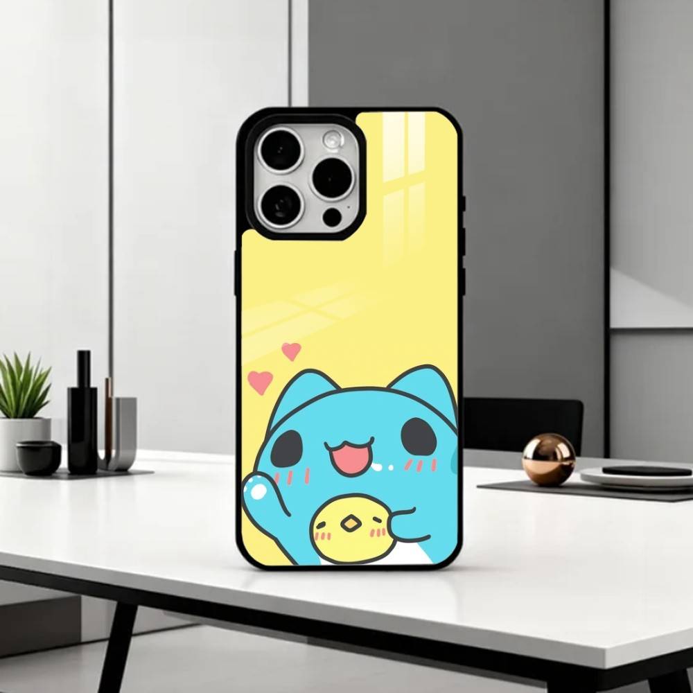 C-Capoo W-Whimsical B-Bugcat Phone Case For iPhone17,16,15,14,13,12,11 Plus,Pro Max Magnetic For Magsafe Wireless Charging