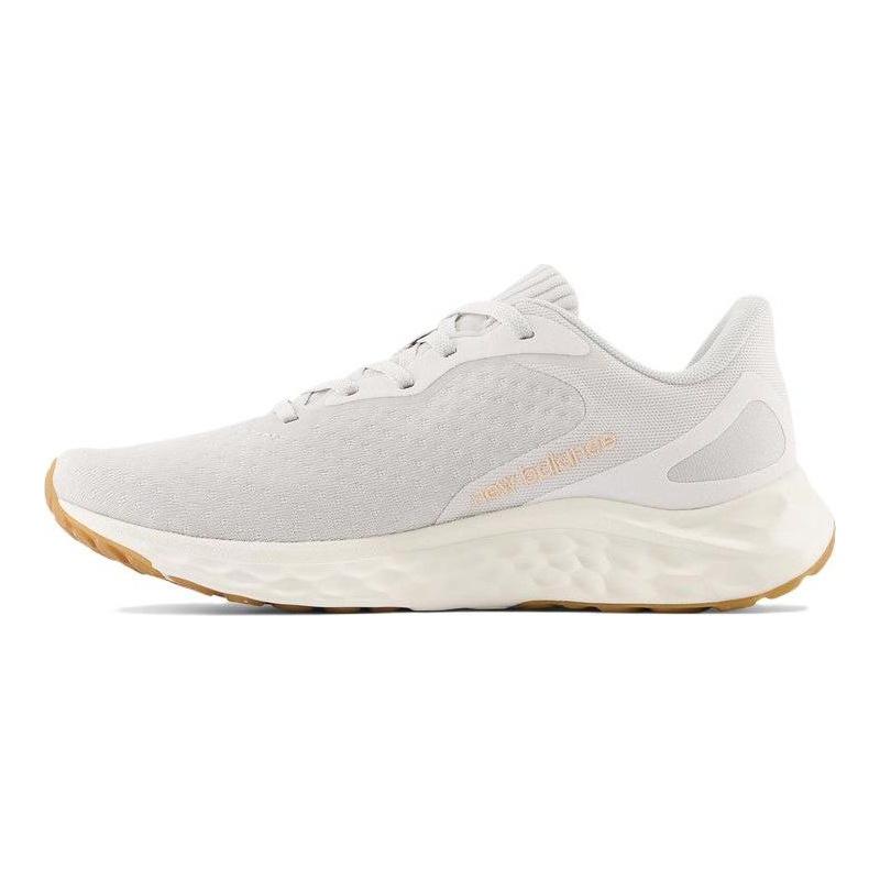 New Balance Fresh Foam Arishi V4 Удобные Дышащие Низкие Беговые Кроссовки Женские Кроссовки Серо-Бежевые WARISEG4