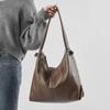 Ladies Luxury Genuine Leather New Shoulder Hobo Bag Large Capacity Trendy Casual Commuting Tote Bag High-quality Women's Handbag