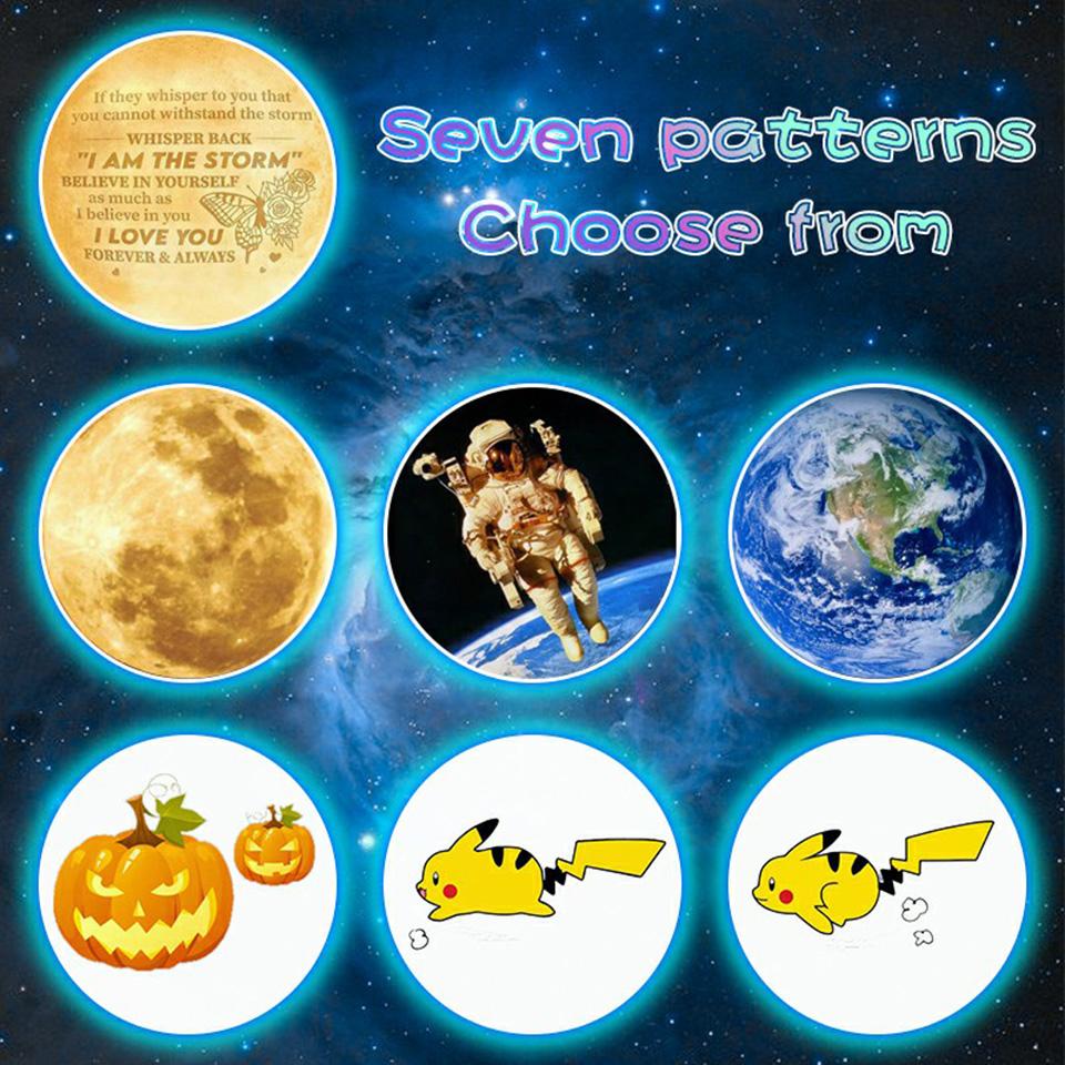 Новейший мини USB лунный свет проектор светодиодный глобус звезда галактика лампа ночное освещение для домашнего освещения атмосфера комнаты декор настенный подарок