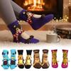 3D Prints Christmas Socks Hand Crocheted Novelty Floor Socks Animal Socks for Men & Women