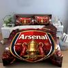 Manchester City Champion Set Bedding Duvet Cover Set Duvet Cover Pillowcases Home Decor (1 * Duvet Cover 2 * Pillowcases, without duvet insert)