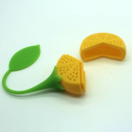 1 шт. силиконовая поилка, чайник, чашка, ситечко для травяного чая, фильтр для заварки, лимонный мешок