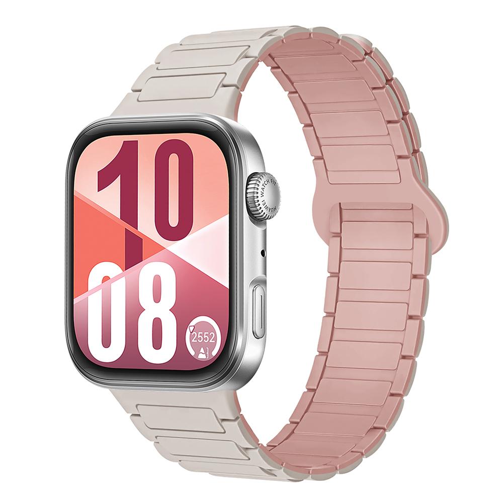 Magnetic Silicone Watch Band, Replacement Wristband for Huawei Watch Fit 5 Pro Fit 4 Pro Fit 5 Fit 4 Fit 3