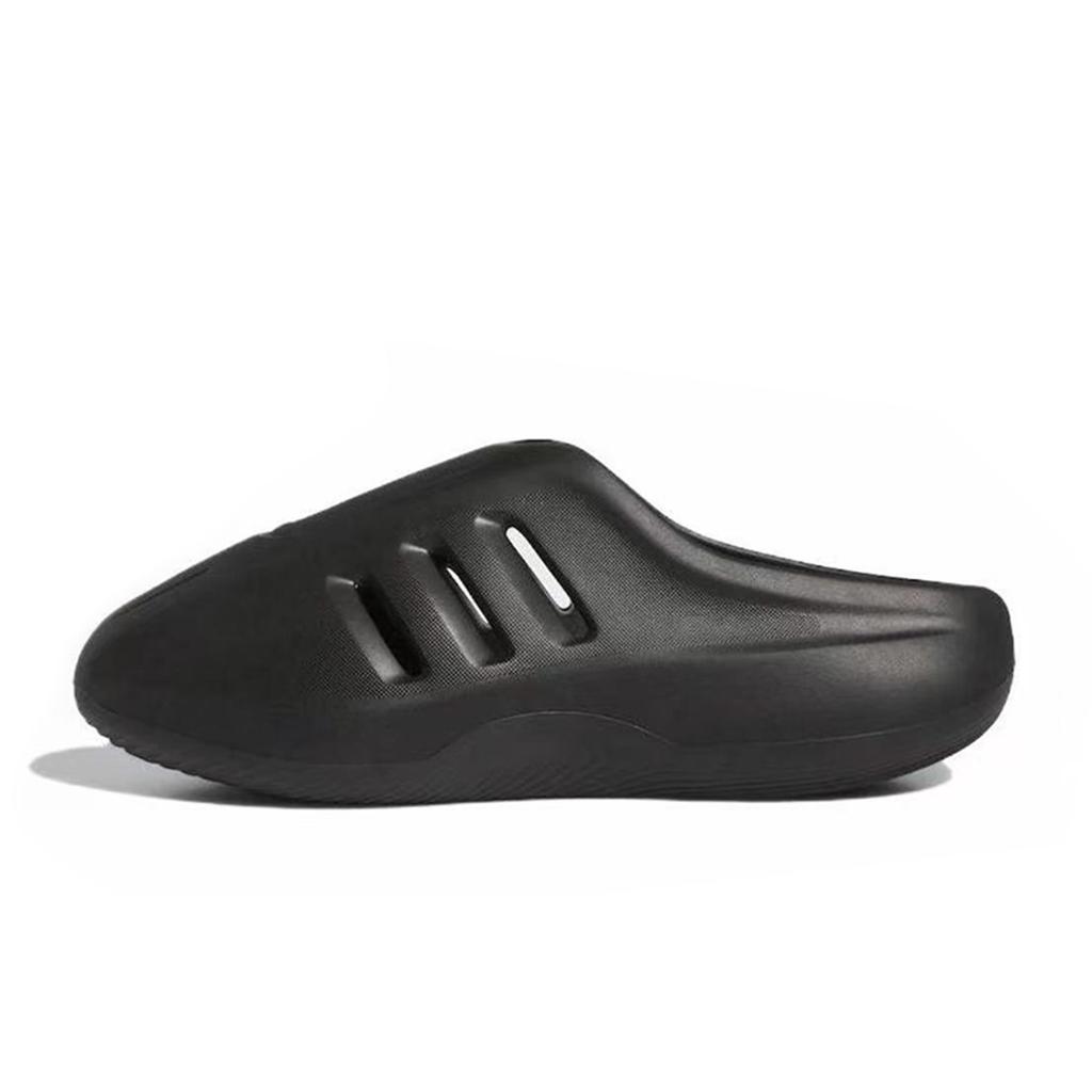 Adidas Originals AdiFOM IIInfinity Mules Abrasion Resistant Closed Toe Slippers Unisex Black White Blue IG6969(Team1189-)