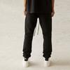 Fear of God Essentials Флисовые трикотажные спортивные штаны на шнурке SS21 Унисекс Низ Черный FOG-SS21-562