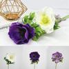 Искусственный декор анемоны, искусственные сенсорные цветы, домашняя свадьба, букет из искусственных роз, цветочный цветок, нодичная настоящая ветка, свадебный