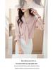 2024 High-End Women's Chiffon Ribbon Blouse - Slimming Long Sleeve, Versatile Spring/Autumn Fashion