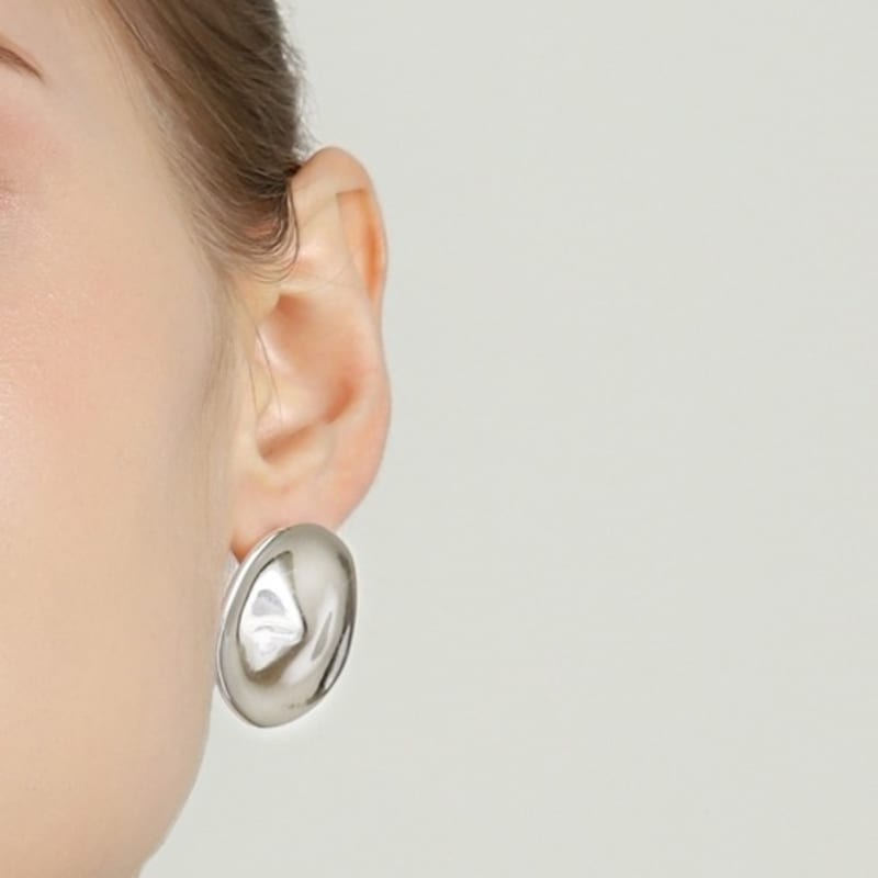 Ozel Little Mushroom Button Earrings PB128E