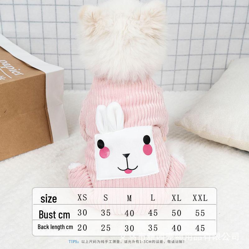 Зимняя куртка для четвероногих собак и кошек - толстая, теплая хлопковая куртка для домашних животных: Идеально подходит для тедди, бишонов и французских бульдогов осенью и зимой.