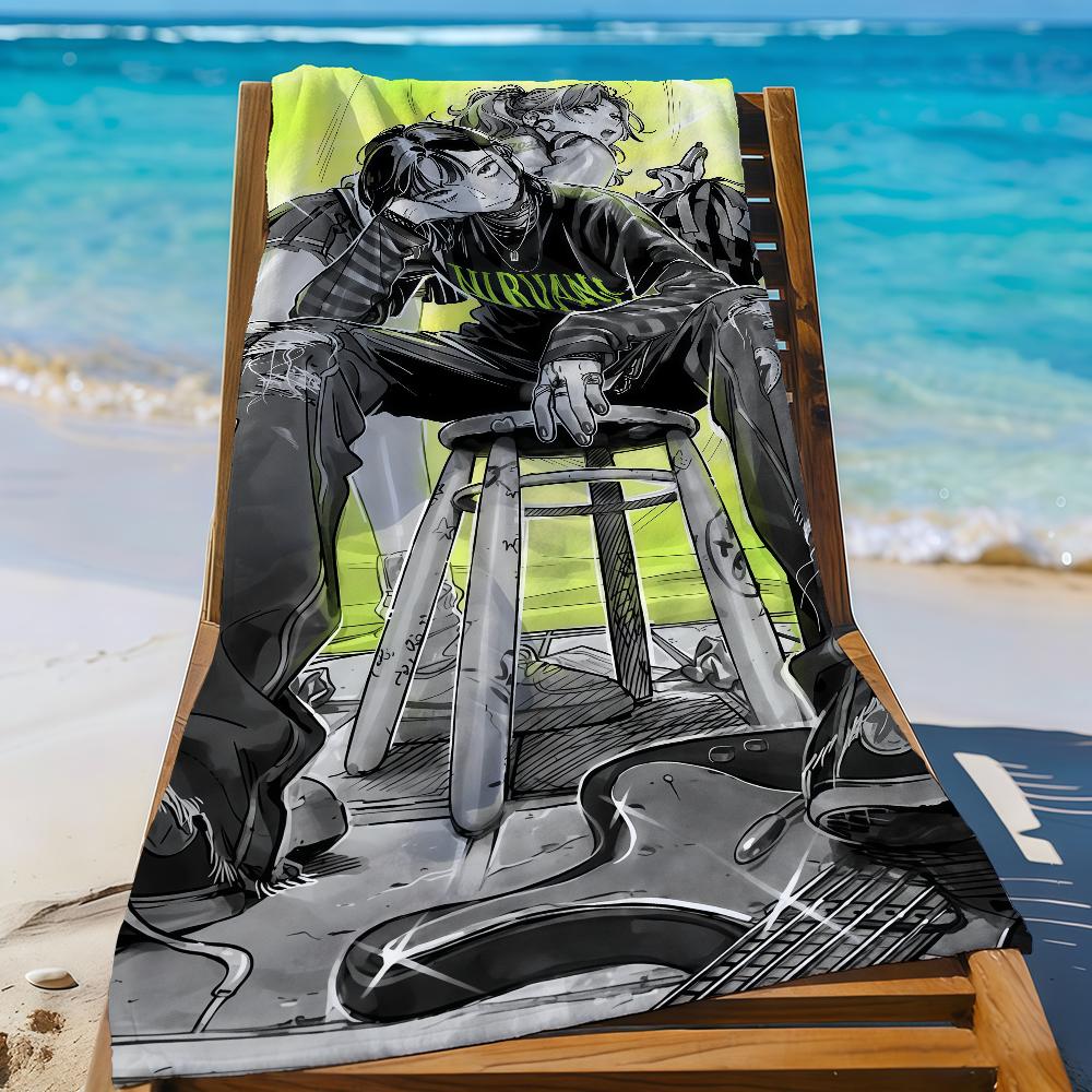 The Guy She was Interested in wasn't a Guy Towel Sports Quick Dry Travel Camping Gear Sandproof Soft Light Large Beach Towel