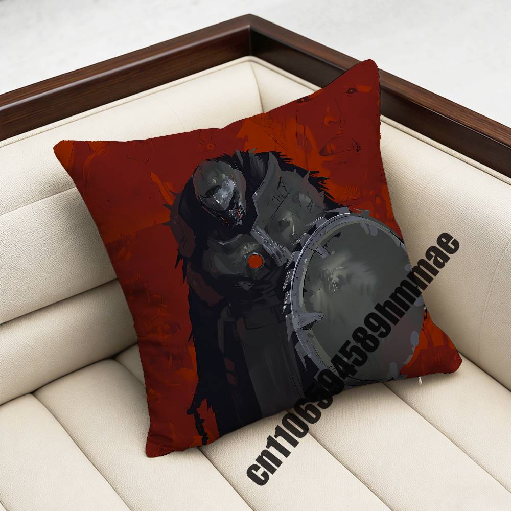 For Game D-Doom Slayer Throw Pillow Case Sham 45X45Cm 40X40Cm Square Car Pillowcase Pad Cushion Cover