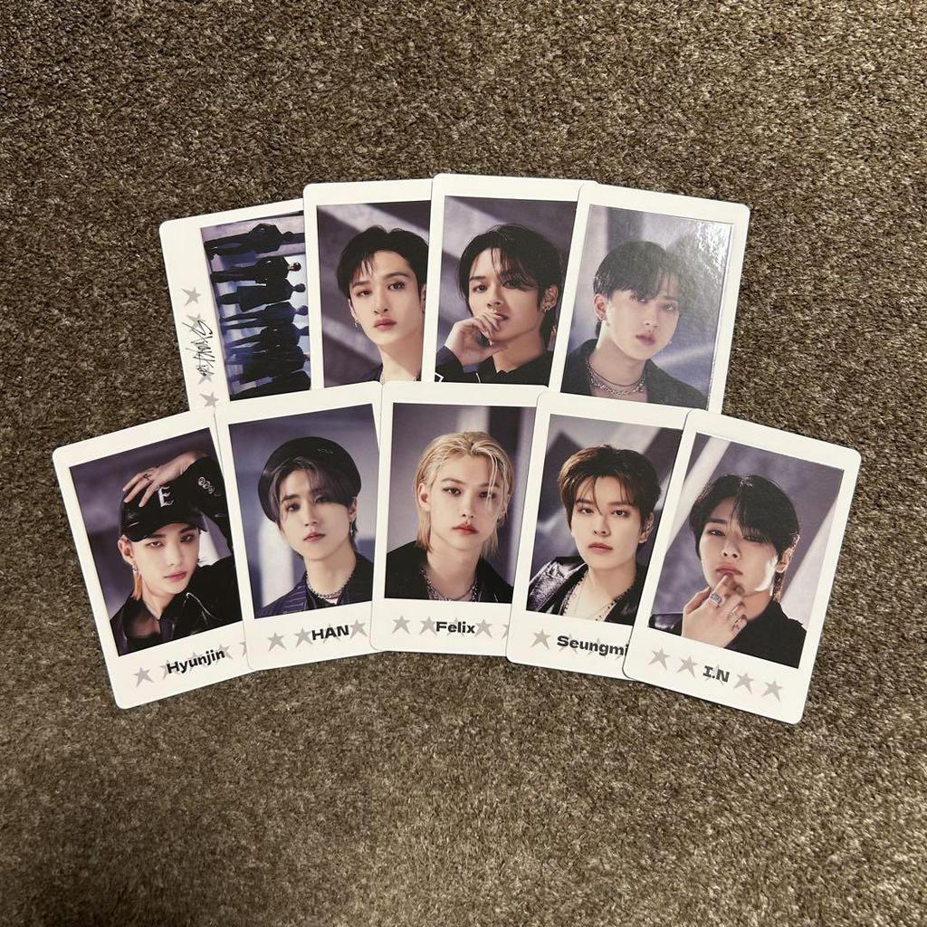 [ИСПОЛЬЗОВАННЫЙ] Набор фотокарточек Stray Kids