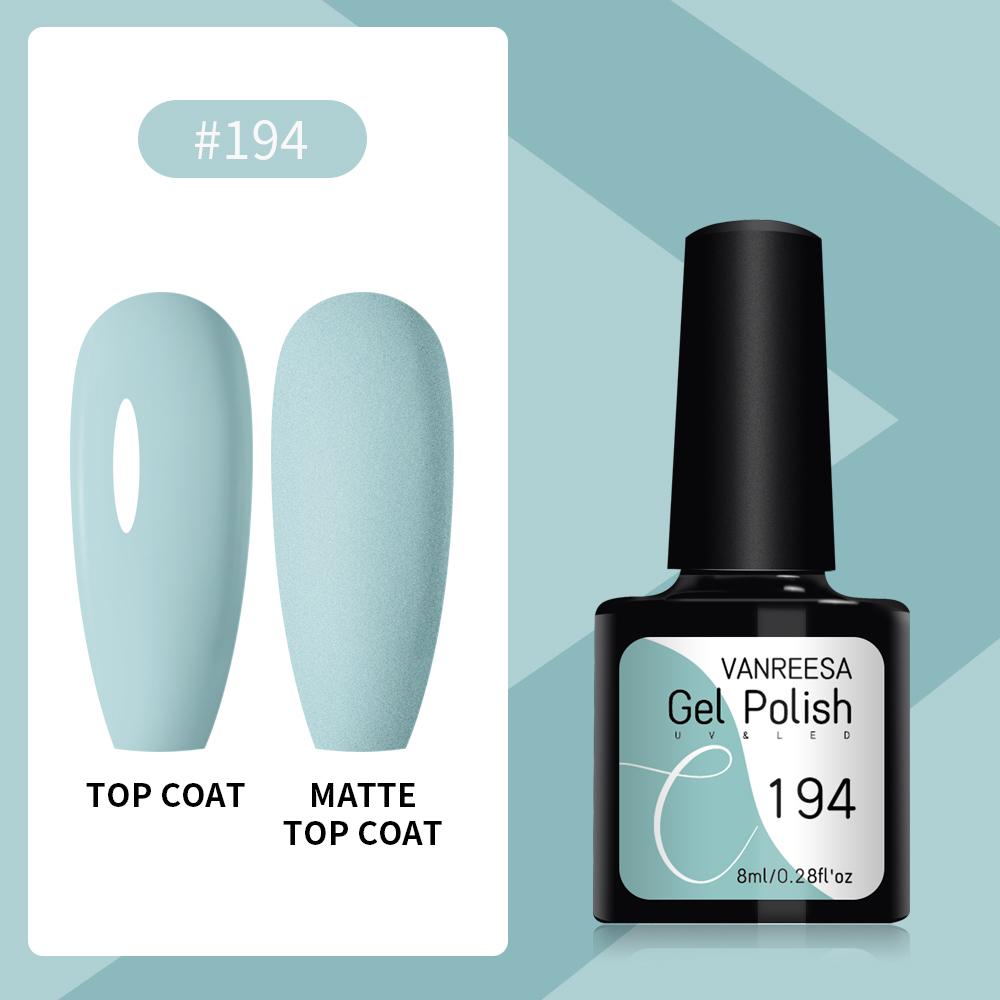 VANREESA Набор гелей для ногтей 111 цветов Гель-лак для ногтей Soak Off Базовое покрытие Верхнее покрытие Маникюр для ногтей УФ-светодиодный полуперманентный лак Стойкий гель для дизайна ногтей